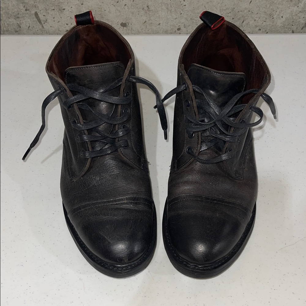 Allen Edmonds Kudu Leather Patton Boots